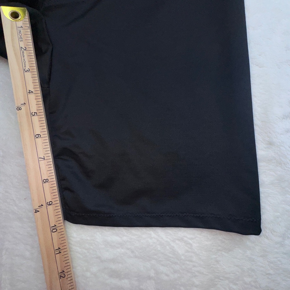 Sweat It Out Compression Shorts Men 1X Black CoolMax Lycra Performance Athletic - Picture 7 of 7